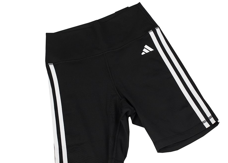 adidas Pantaloni scurți pentru femei Training Essentials 3-Stripes High-Waisted HK9964