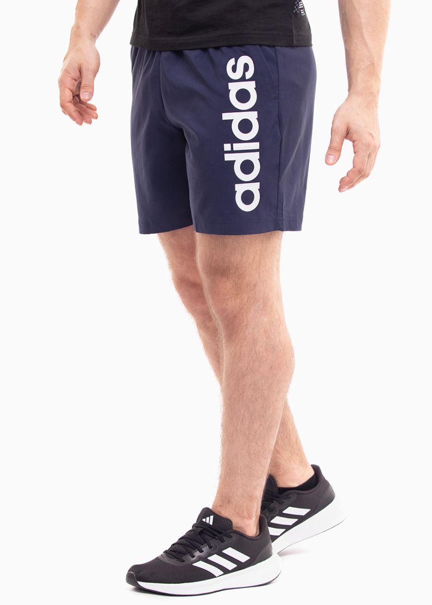 adidas Pantaloni scurți pentru bărbați AEROREADY Essentials Chelsea Linear Logo IC9442