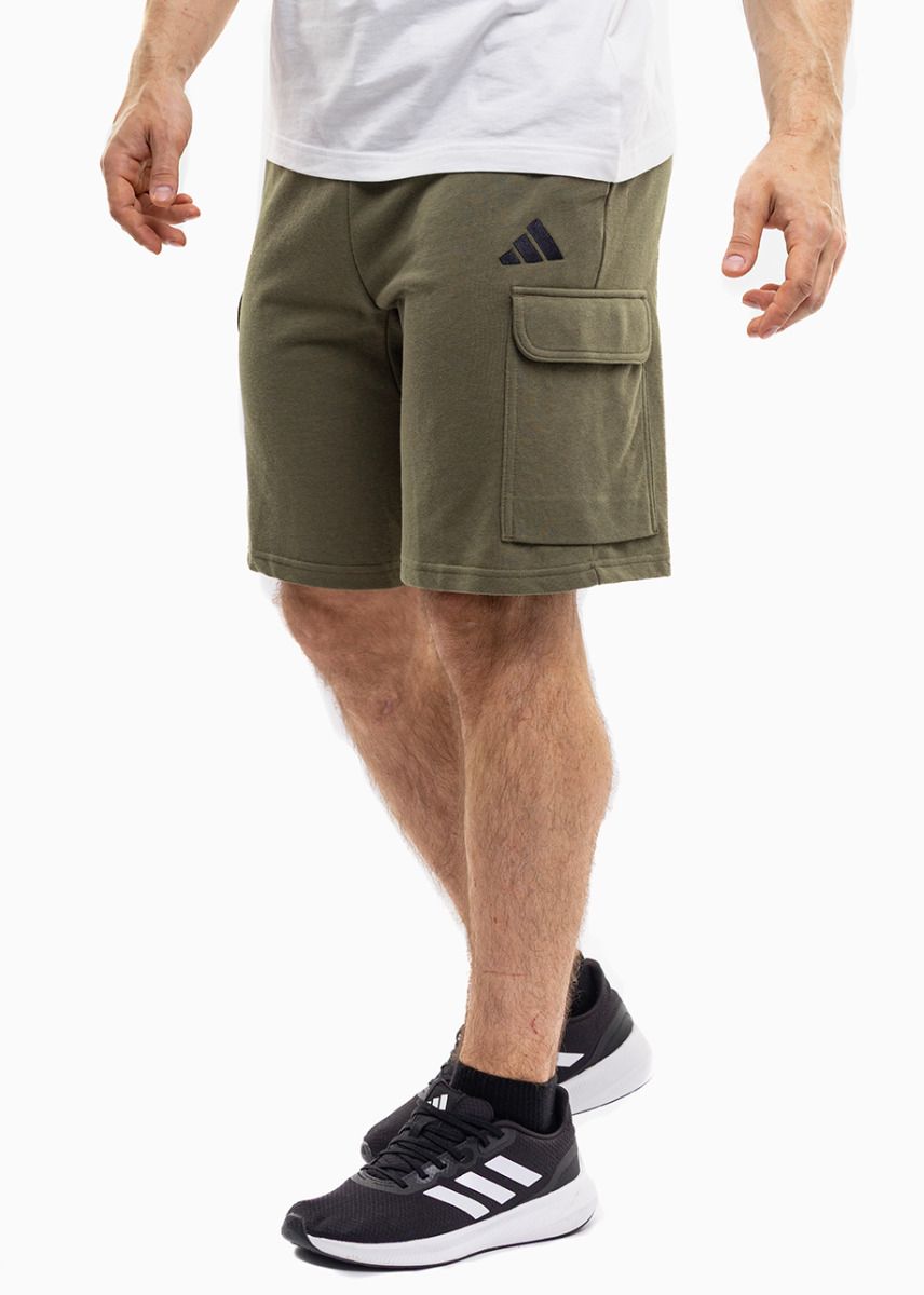 adidas Pantaloni scurți pentru bărbați Essentials Feel Cozy French Terry Cargo JE6292 adidas Pantaloni scurți pentru bărbați Essentials Feel Cozy French Terry Cargo JE6292