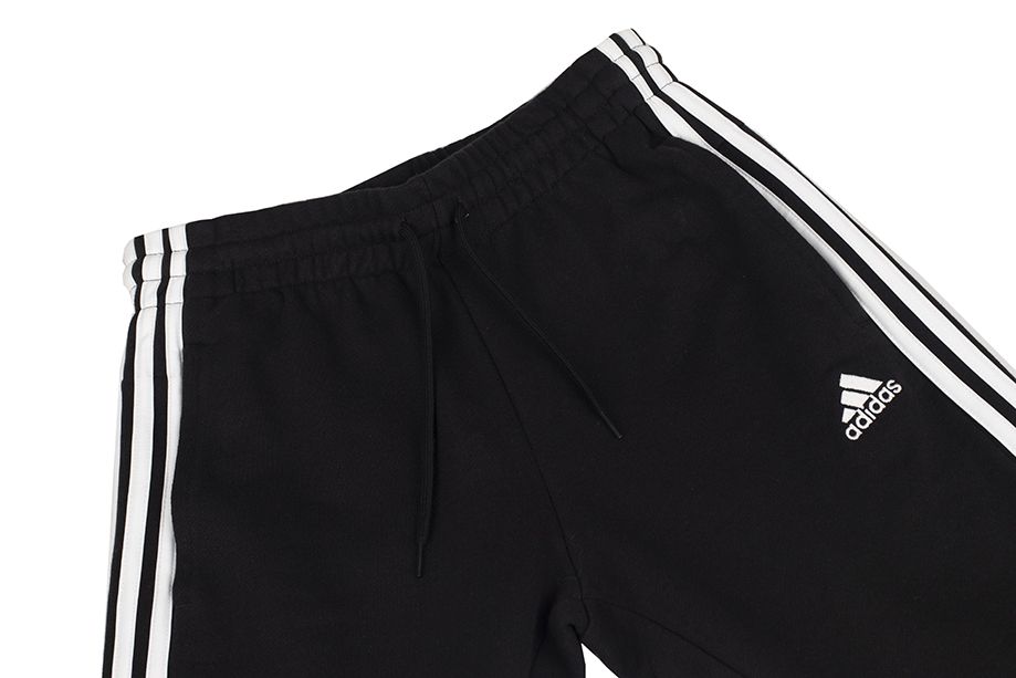 adidas Pantaloni pentru femei Essentials 3-Stripes Fleece Cuffed HZ5753