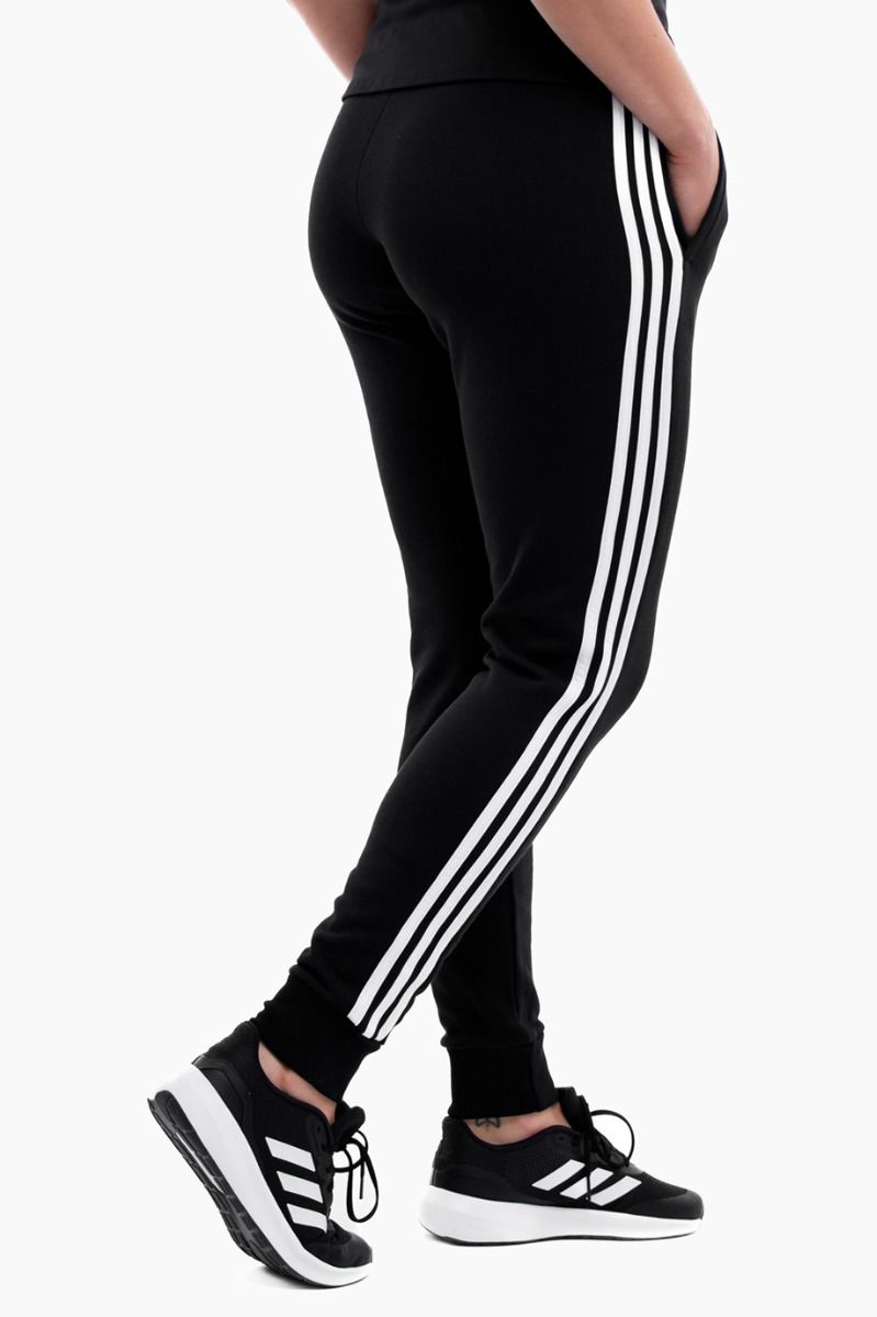 adidas Pantaloni pentru femei Essentials 3-Stripes French Terry Cuffed IC8770