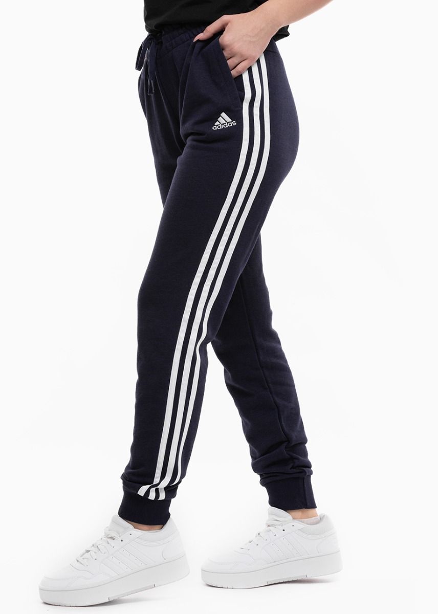 adidas Pantaloni Femei Essentials 3S Slim Tapered Cuffed Pant GM8736