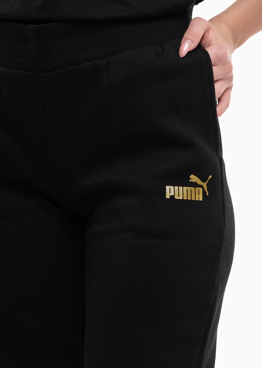 PUMA Pantaloni pentru femei ESS+ Metallic Pants FL 849959 01