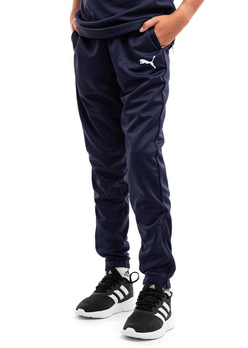 Puma pantaloni pentru copii teamRISE Poly Training Pants Jr 657391 06