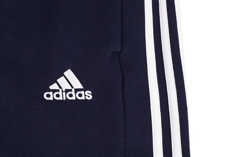 adidas Pantaloni bărbați Essentials Fleece 3-Stripes Tapered Cuff IJ6493 adidas Pantaloni bărbați Essentials Fleece 3-Stripes Tapered Cuff IJ6493