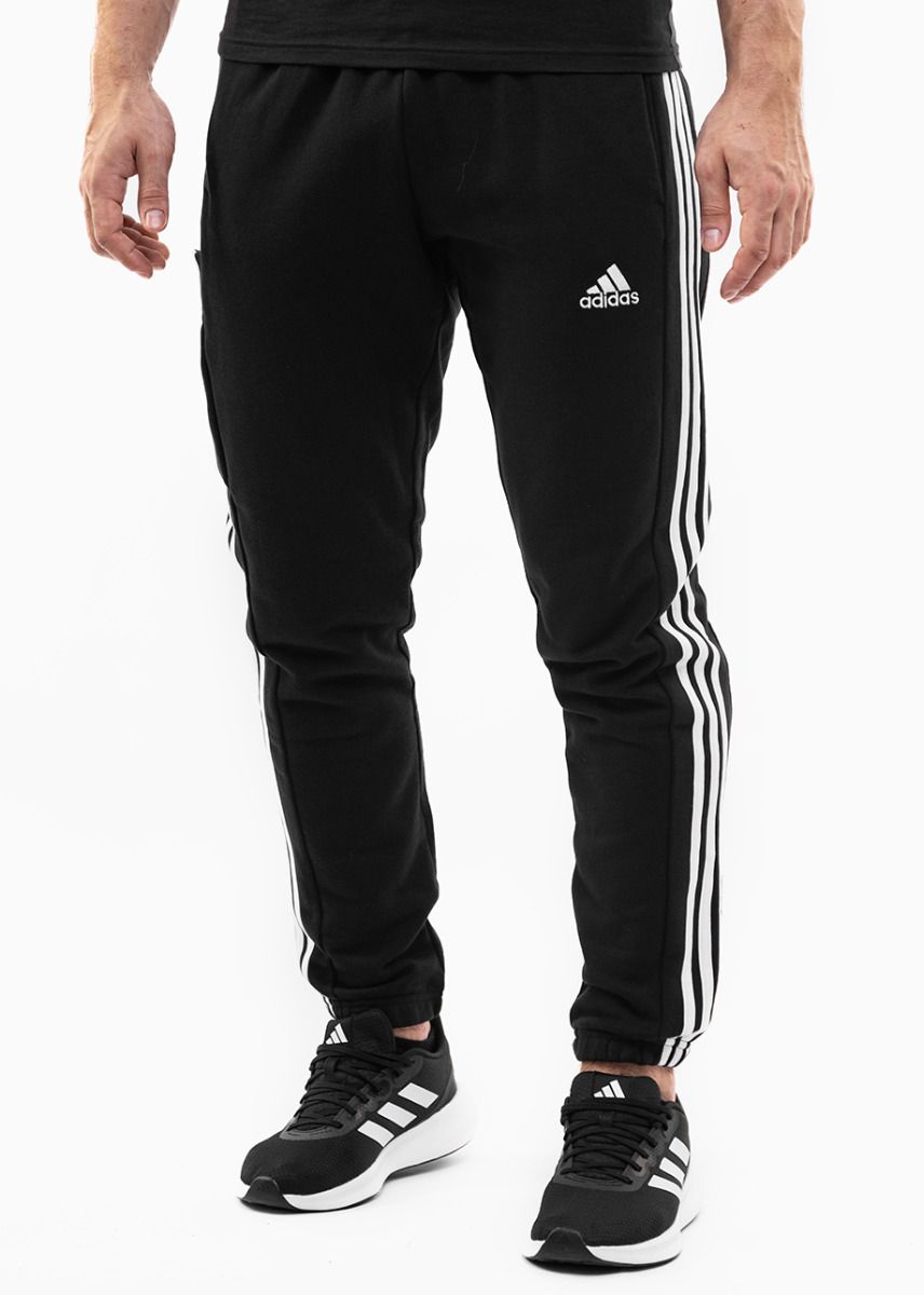 adidas Pantaloni bărbați Essentials FT Cuff 3-Stripes IC0050