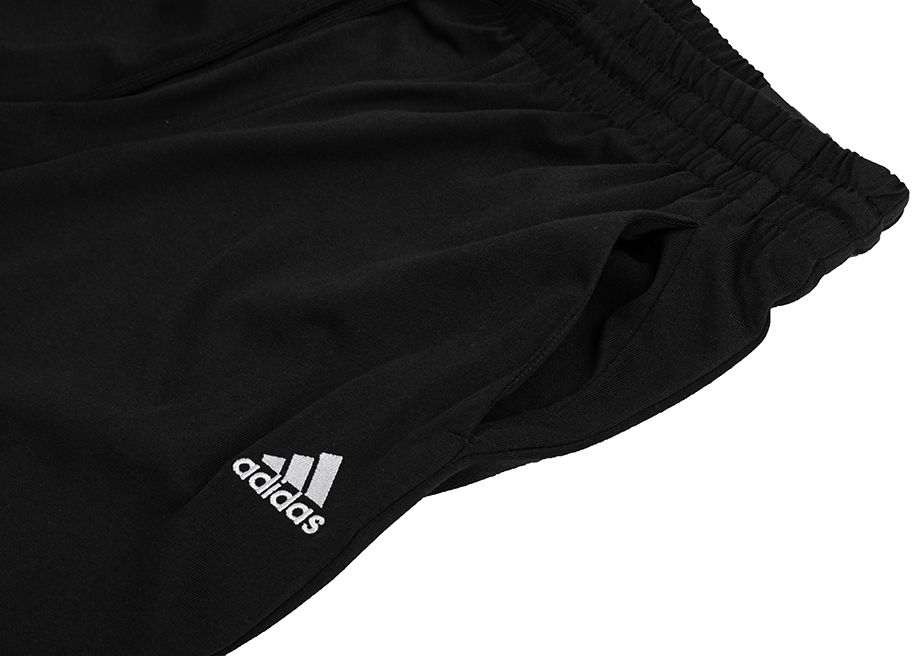 adidas Pantaloni bărbați Essentials Single Jersey Tapered Elasticized Cuff Logo IC0055