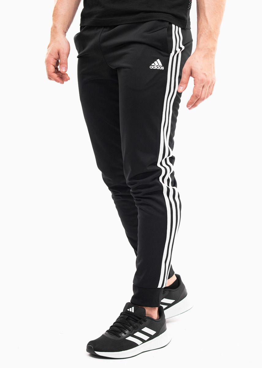 adidas Pantaloni Bărbați Primegreen Essentials Warm-Up Tapered 3-Stripes Track H46105