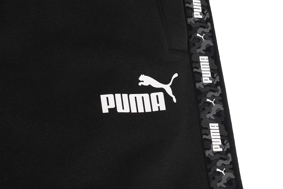 PUMA Pantaloni bărbați ESS Tape Camo Sweatpants 675949 01 PUMA Pantaloni bărbați ESS Tape Camo Sweatpants 675949 01