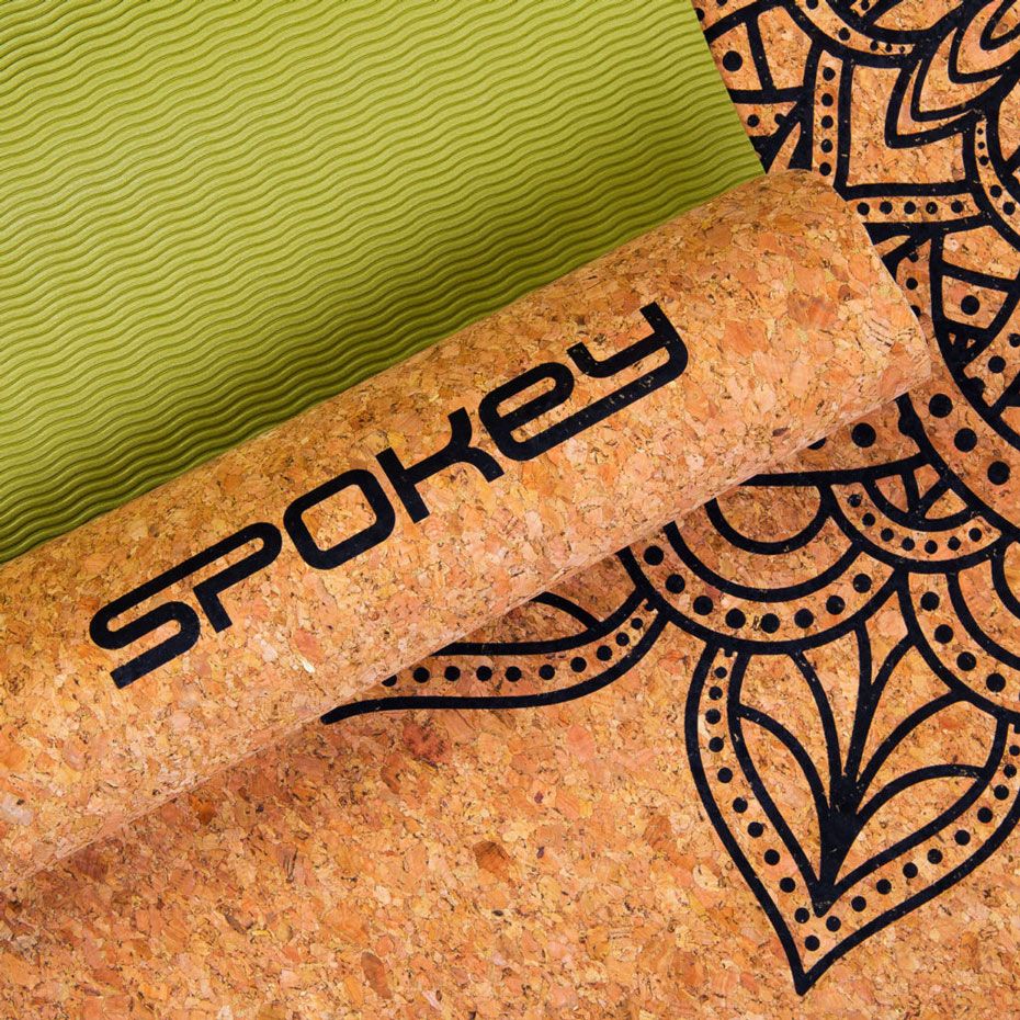 Spokey Saltea de yoga din pluta Savasana GN Mand 926537 Spokey Saltea de yoga din pluta Savasana GN Mand 926537