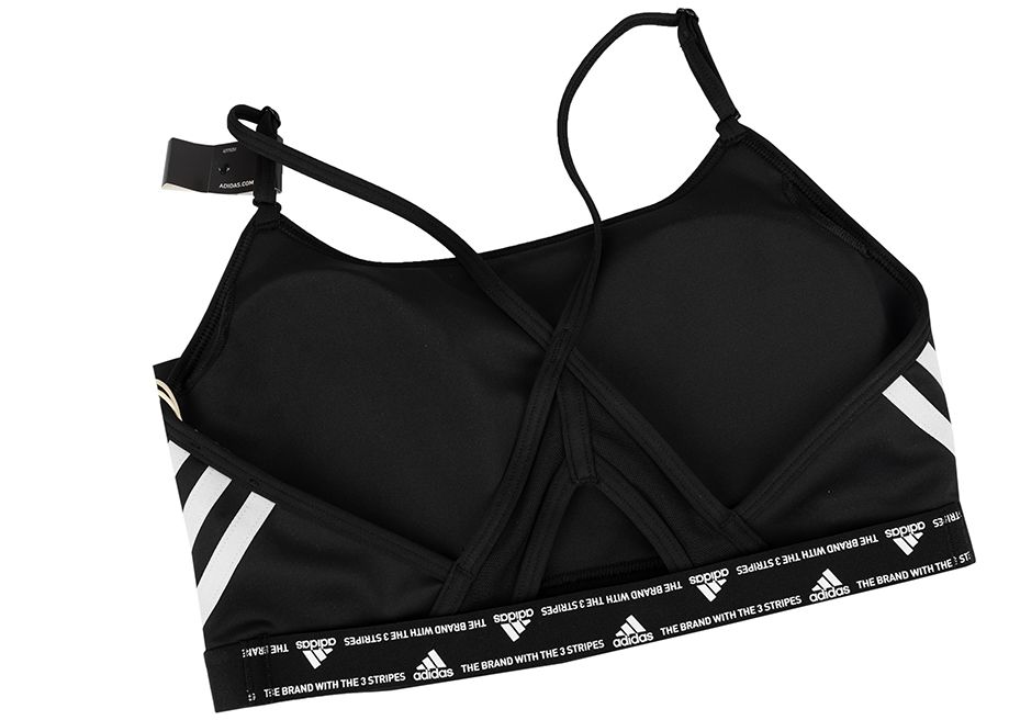 adidas Sutien sport Aeroreact Training Light-Support 3-Stripes Bra HC7862