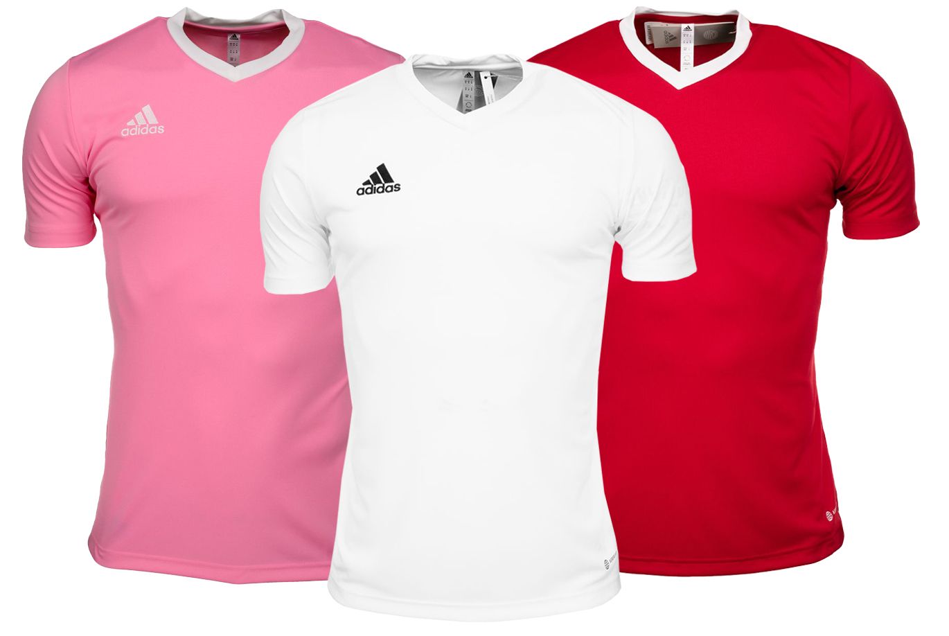 adidas Set de tricouri pentru copii Entrada 22 Jersey HC5055/H57496/HC5054 adidas Set de tricouri pentru copii Entrada 22 Jersey HC5055/H57496/HC5054