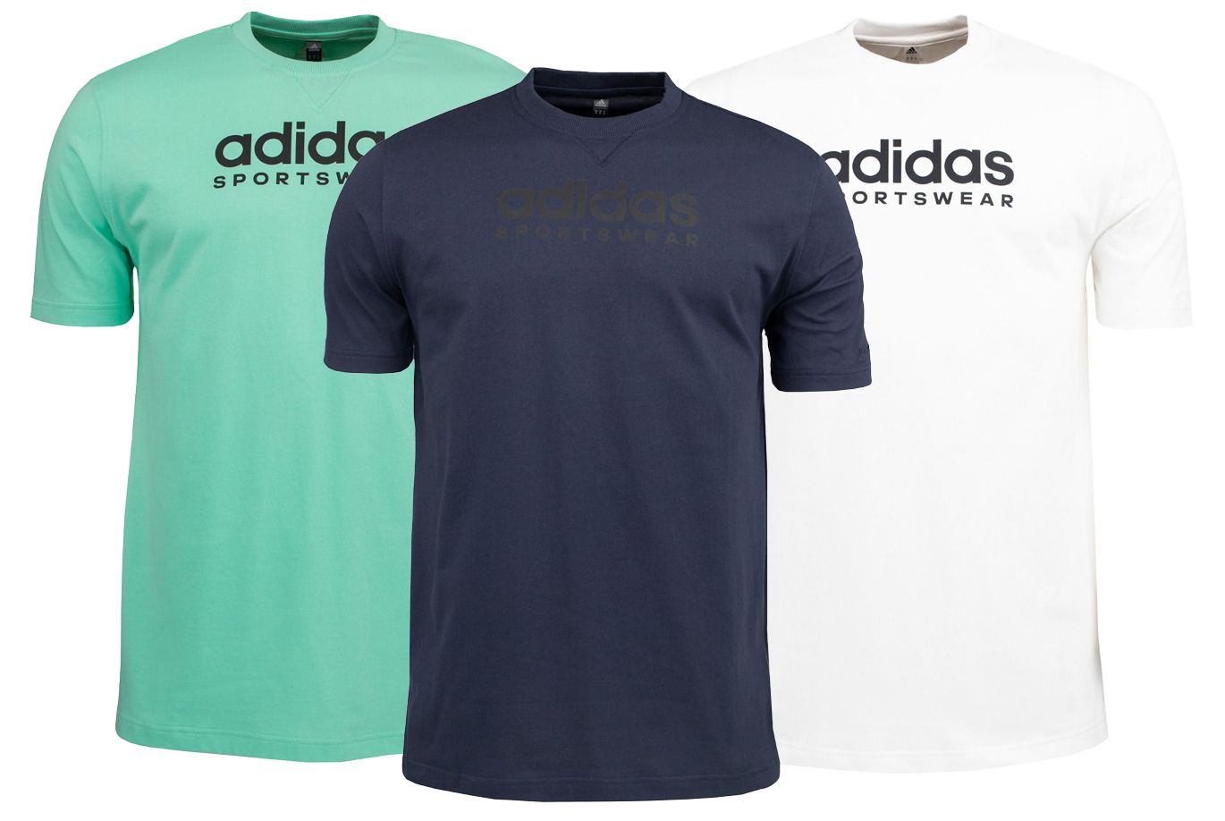 adidas Set de tricouri pentru bărbați All SZN Graphic Tee IC9812/IC9814/IC9821