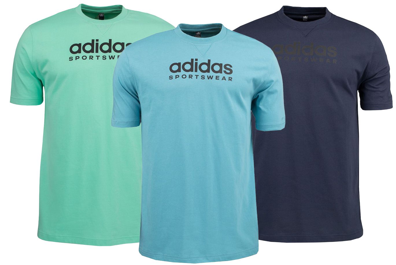 adidas Set de tricouri pentru bărbați All SZN Graphic Tee IC9812/IC9820/IC9814