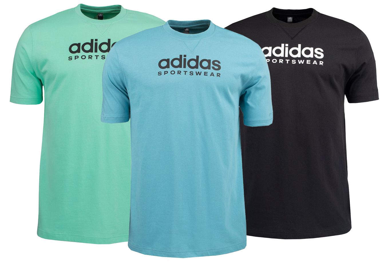 adidas Set de tricouri pentru bărbați All SZN Graphic Tee IC9815/IC9820/IC9814