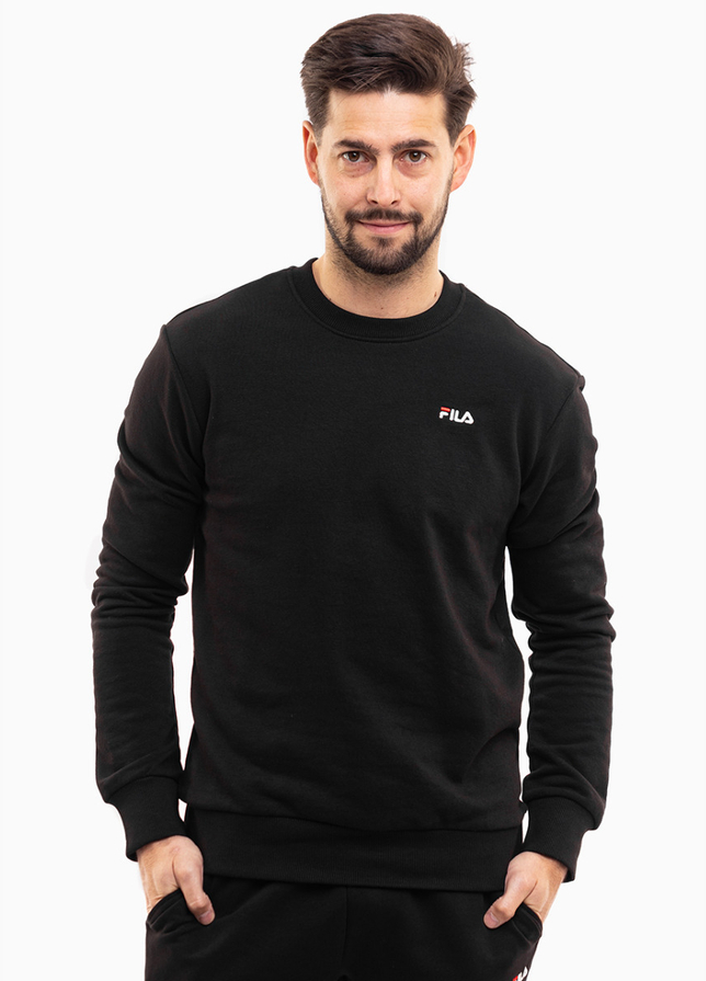 Fila Hanorac pentru bărbați Leverano Regular Crew Sweat FAM0876 80010 Fila Hanorac pentru bărbați Leverano Regular Crew Sweat FAM0876 80010