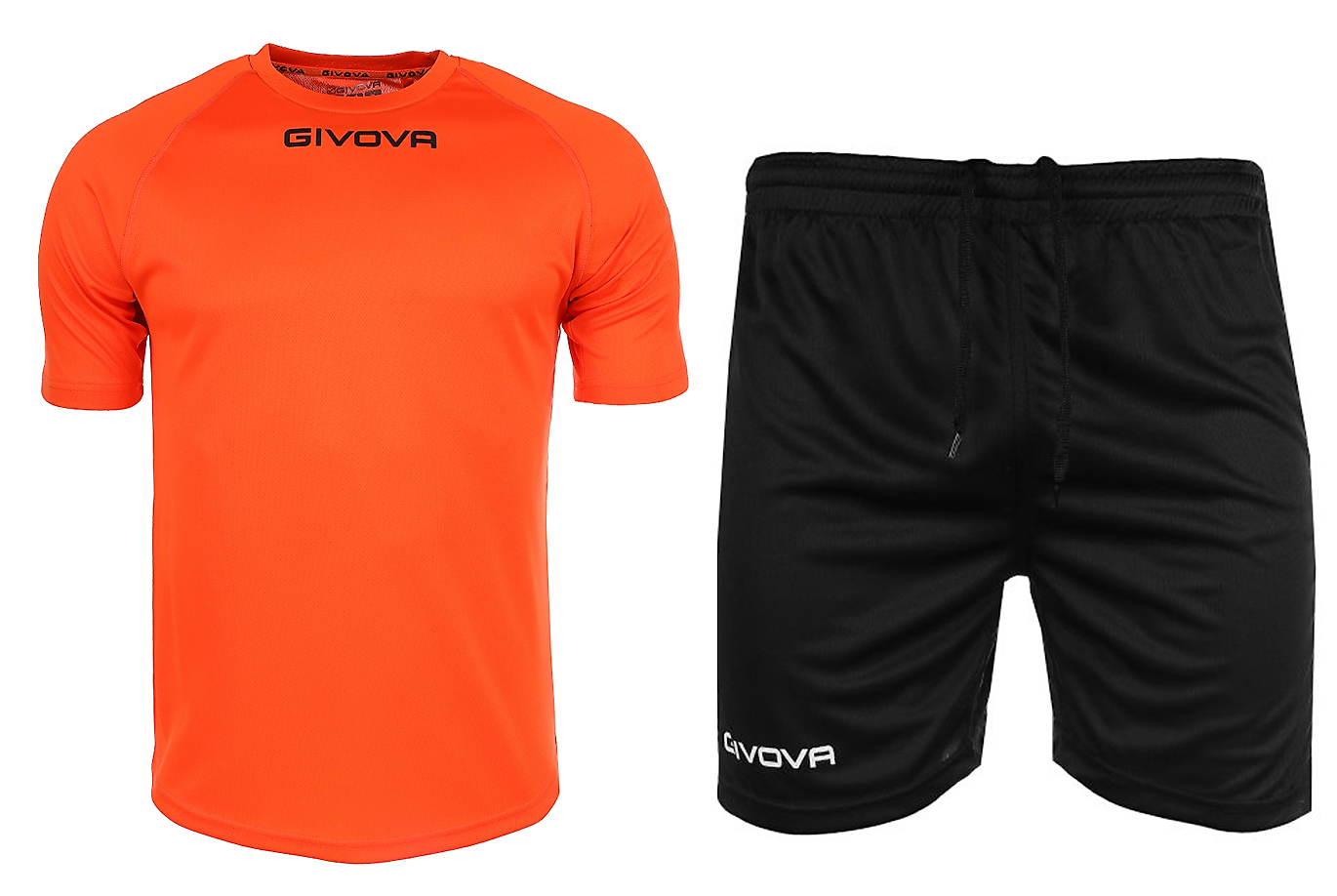 Givova Set de sport pentru bărbați Tricou Pantaloni scurți One MAC01 0001/P016 0010