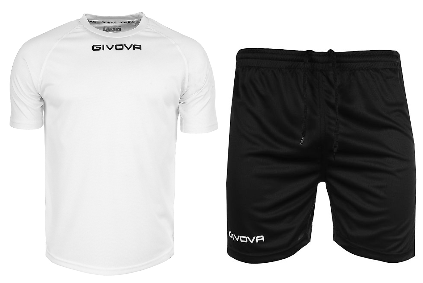 Givova Set de sport pentru bărbați Tricou Pantaloni scurți One MAC01 0003/P016 0010