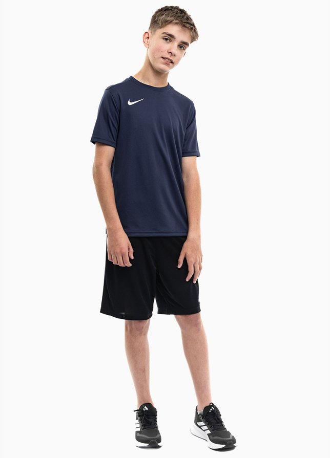 Nike Set de sport pentru copii Tricou Pantaloni scurți Dry Park VII JSY SS BV6741 410/BV6865 010 Nike Set de sport pentru copii Tricou Pantaloni scurți Dry Park VII JSY SS BV6741 410/BV6865 010