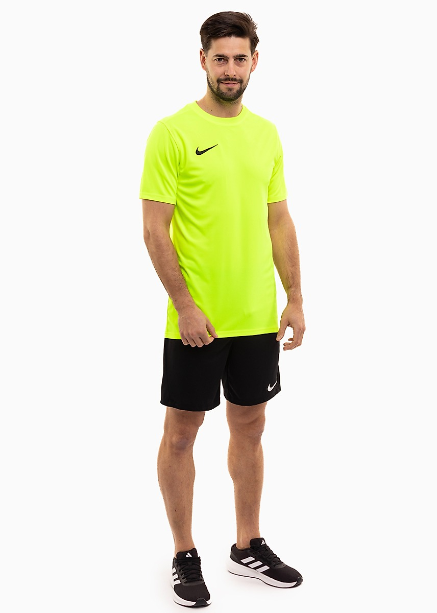 Nike Set de sport pentru bărbați Tricou Pantaloni scurți Dry Park VII JSY SS BV6708 702/BV6855 010