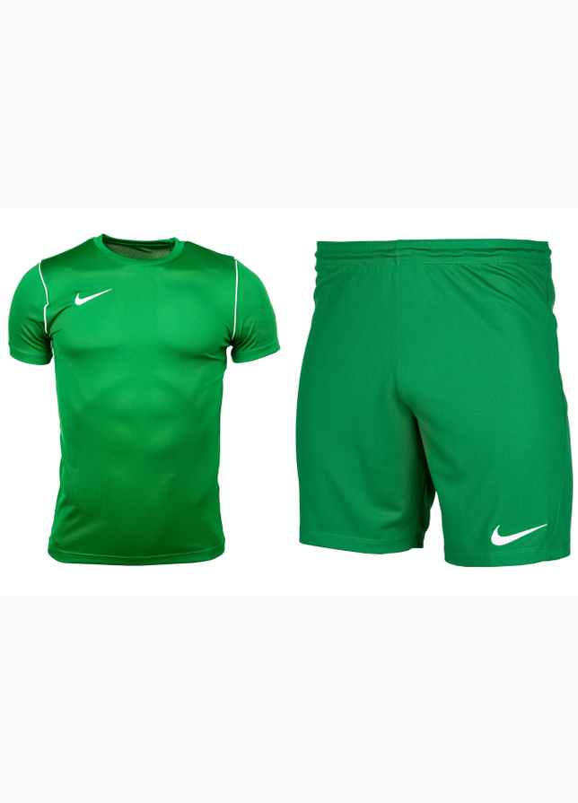 Nike set de sport pentru bărbați Tricou Pantaloni scurți Dry Park 20 Top BV6883 302/BV6855 302 Nike set de sport pentru bărbați Tricou Pantaloni scurți Dry Park 20 Top BV6883 302/BV6855 302