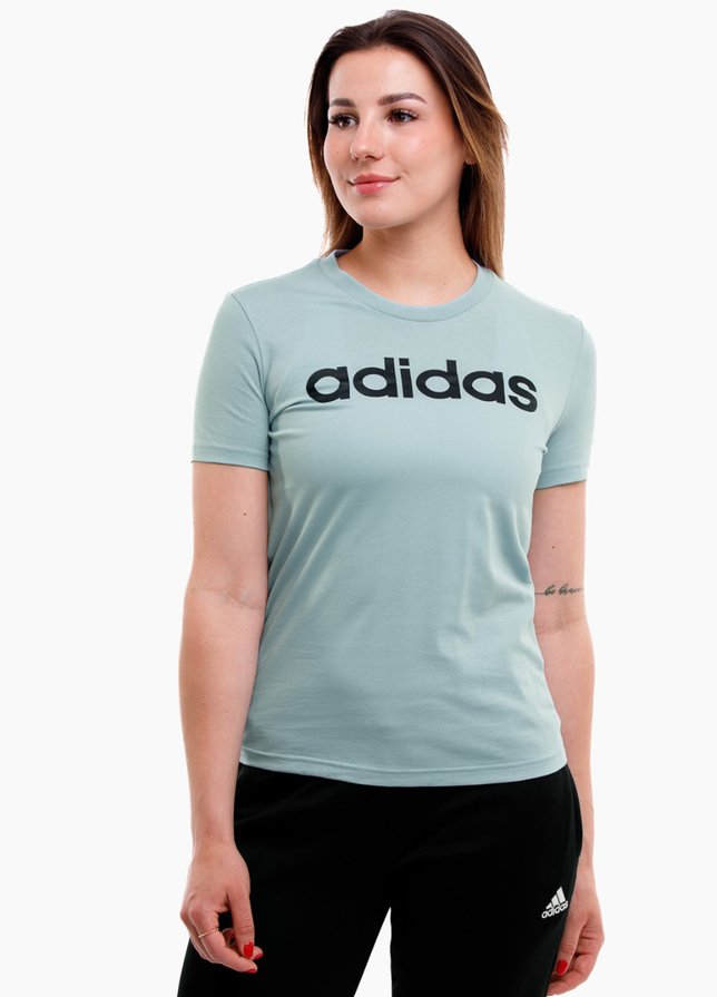 adidas Tricou pentru femei Loungwear Essentials Slim Logo IM2832 adidas Tricou pentru femei Loungwear Essentials Slim Logo IM2832