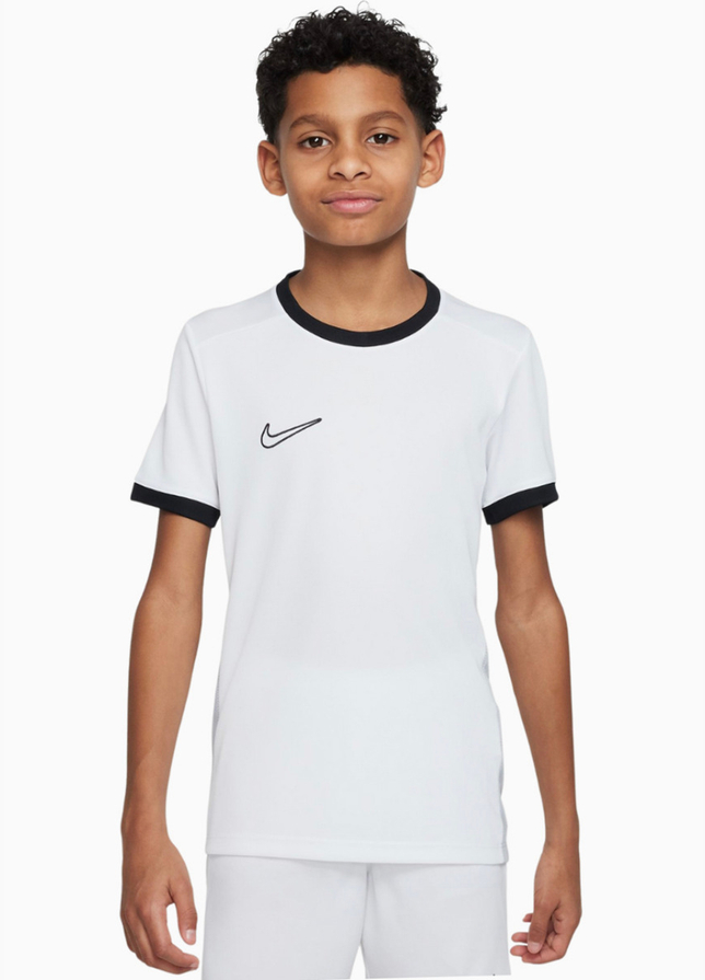 Nike Tricou pentru copii Dri-Fit Academy 25 SS FZ9758 100 Nike Tricou pentru copii Dri-Fit Academy 25 SS FZ9758 100