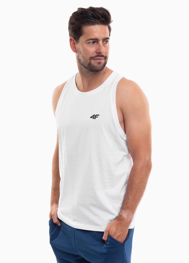 4F Tricou fără mâneci pentru bărbați M126 4FWMM00TSLEM126 10S 4F Tricou fără mâneci pentru bărbați M126 4FWMM00TSLEM126 10S