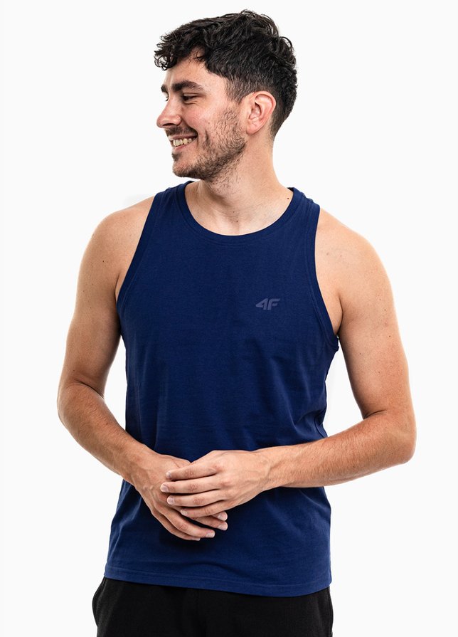 4F Tricou fără mâneci pentru bărbați M126 4FWMM00TSLEM126 031S 4F Tricou fără mâneci pentru bărbați M126 4FWMM00TSLEM126 031S
