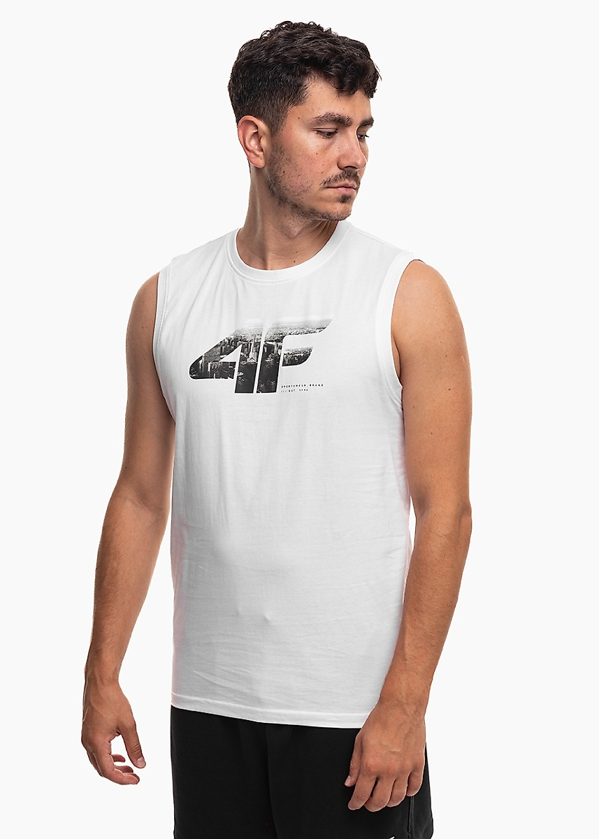 Tricou bărbați 4F M357 4FWSS26TSLEM357 10S