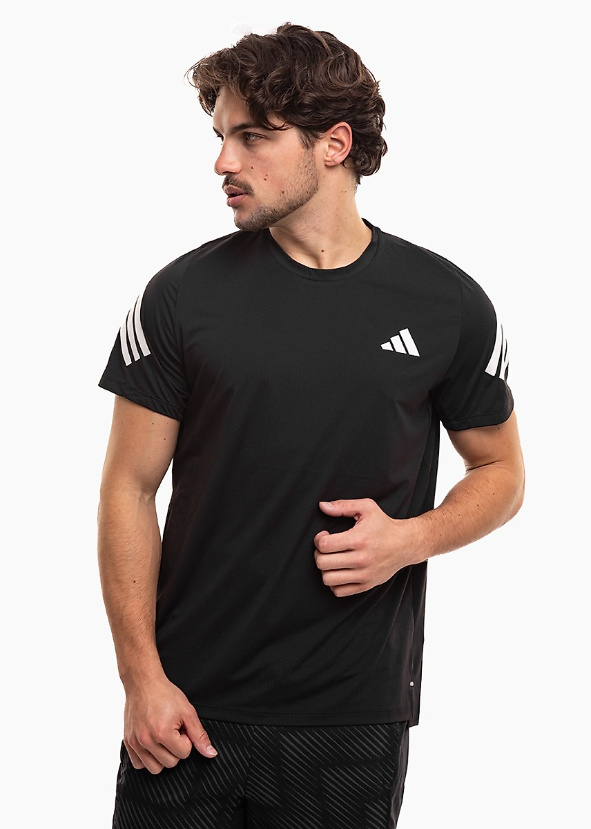 Tricou bărbătesc adidas ADI365 Running Climacool Iconic negru JZ7694