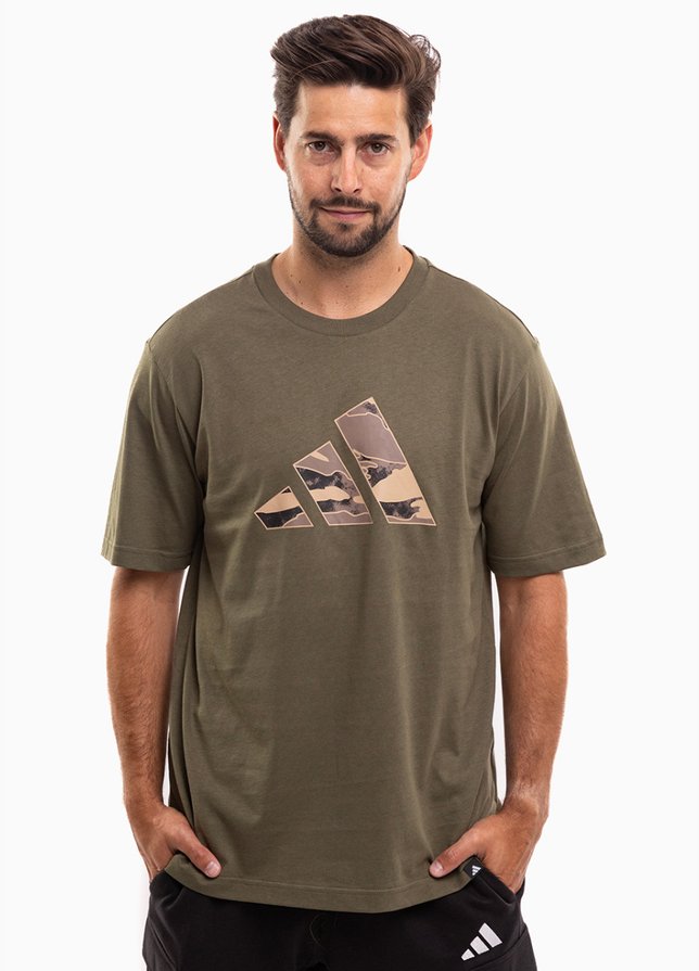 adidas Tricou pentru bărbați Camo Logo Graphic KA7131 adidas Tricou pentru bărbați Camo Logo Graphic KA7131