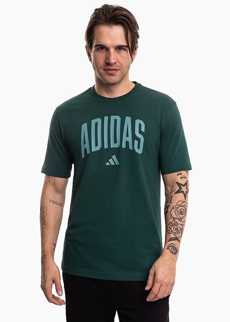 Tricou bărbați adidas Collegiate Lineage Graphic KA7135