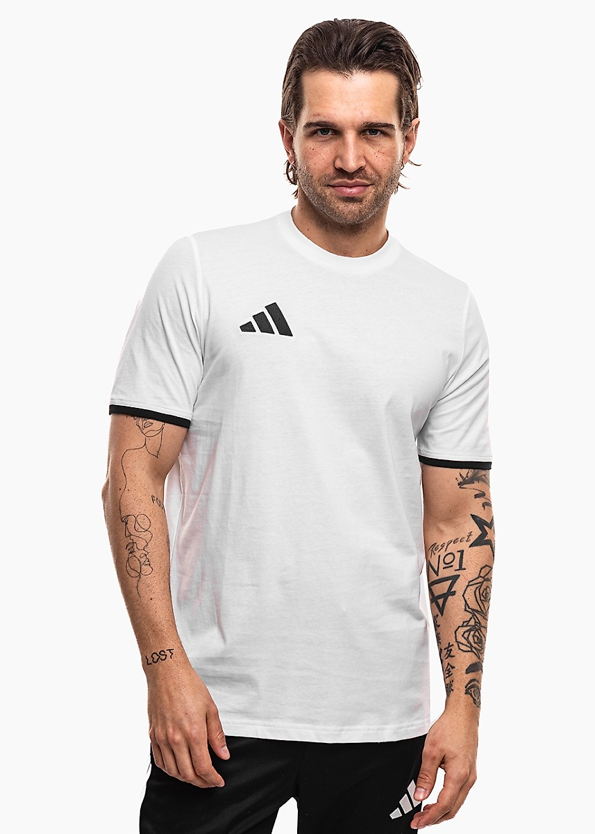 Bărbătesc Tricou adidas Entrada 26 Tee albă JZ6679