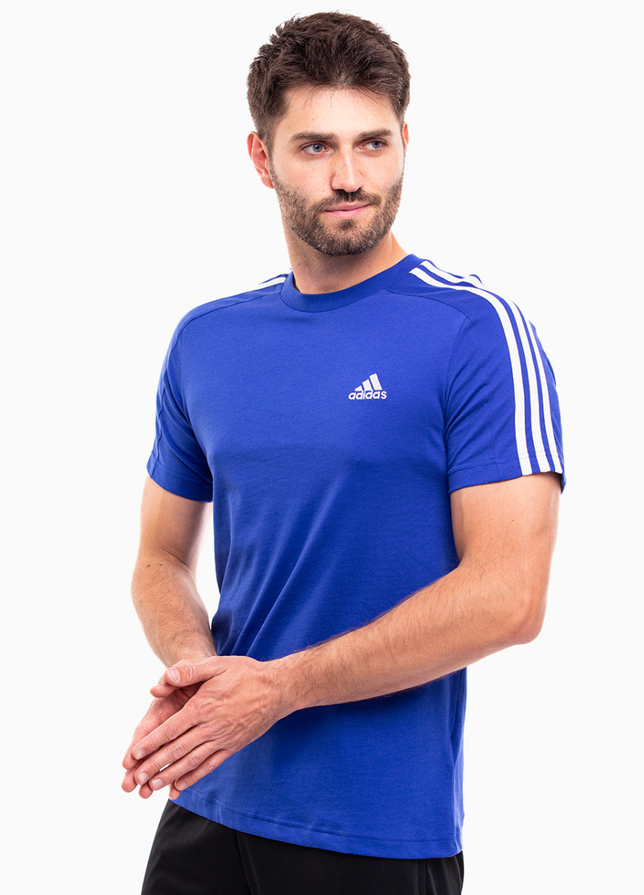 adidas Tricou pentru bărbați Essentials Single Jersey 3-Stripes Tee IC9338 adidas Tricou pentru bărbați Essentials Single Jersey 3-Stripes Tee IC9338