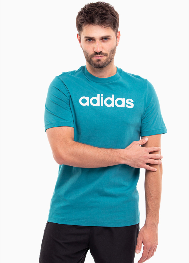 adidas Tricou pentru bărbați Essentials Single Jersey Linear Embroidered Logo Tee IJ8655 adidas Tricou pentru bărbați Essentials Single Jersey Linear Embroidered Logo Tee IJ8655