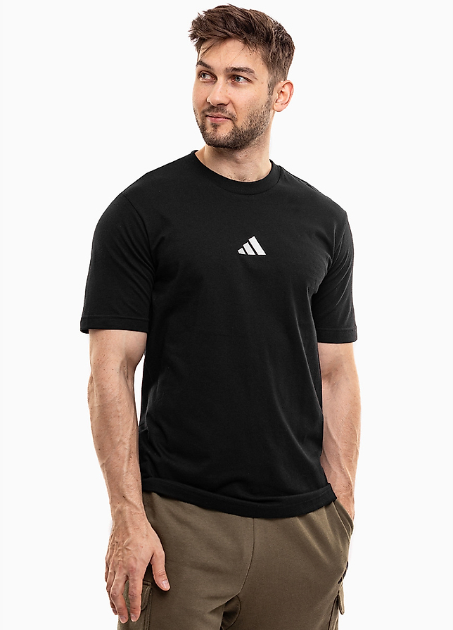 adidas Tricou pentru bărbați Essentials Small Logo Single Jersey JE9024 adidas Tricou pentru bărbați Essentials Small Logo Single Jersey JE9024