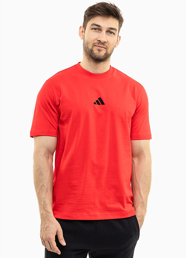 adidas Tricou pentru bărbați Essentials Small Logo Single Jersey JF1095 adidas Tricou pentru bărbați Essentials Small Logo Single Jersey JF1095
