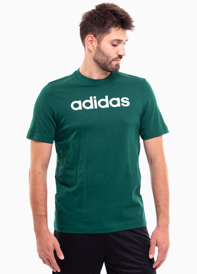 adidas Tricou pentru bărbați Essentials Single Jersey Linear Embroidered Logo Tee IJ8658 adidas Tricou pentru bărbați Essentials Single Jersey Linear Embroidered Logo Tee IJ8658