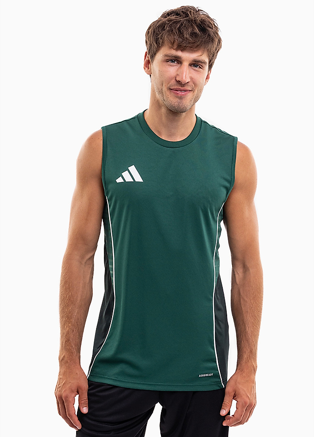 adidas Tricou fără mâneci bărbați Tiro 25 Competition Sleeveless Jersey JI8940 adidas Tricou fără mâneci bărbați Tiro 25 Competition Sleeveless Jersey JI8940