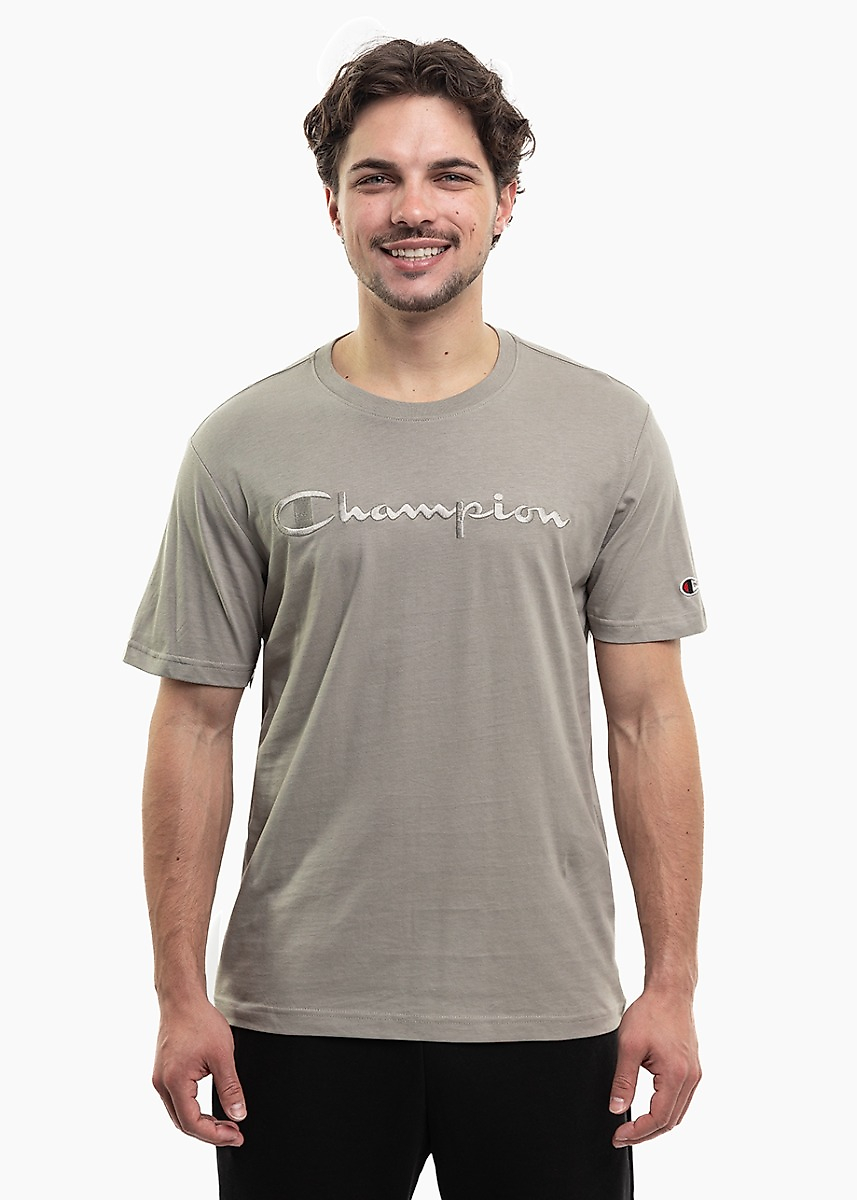 Tricou bărbătesc Champion SS Tee bej 220273 ES035
