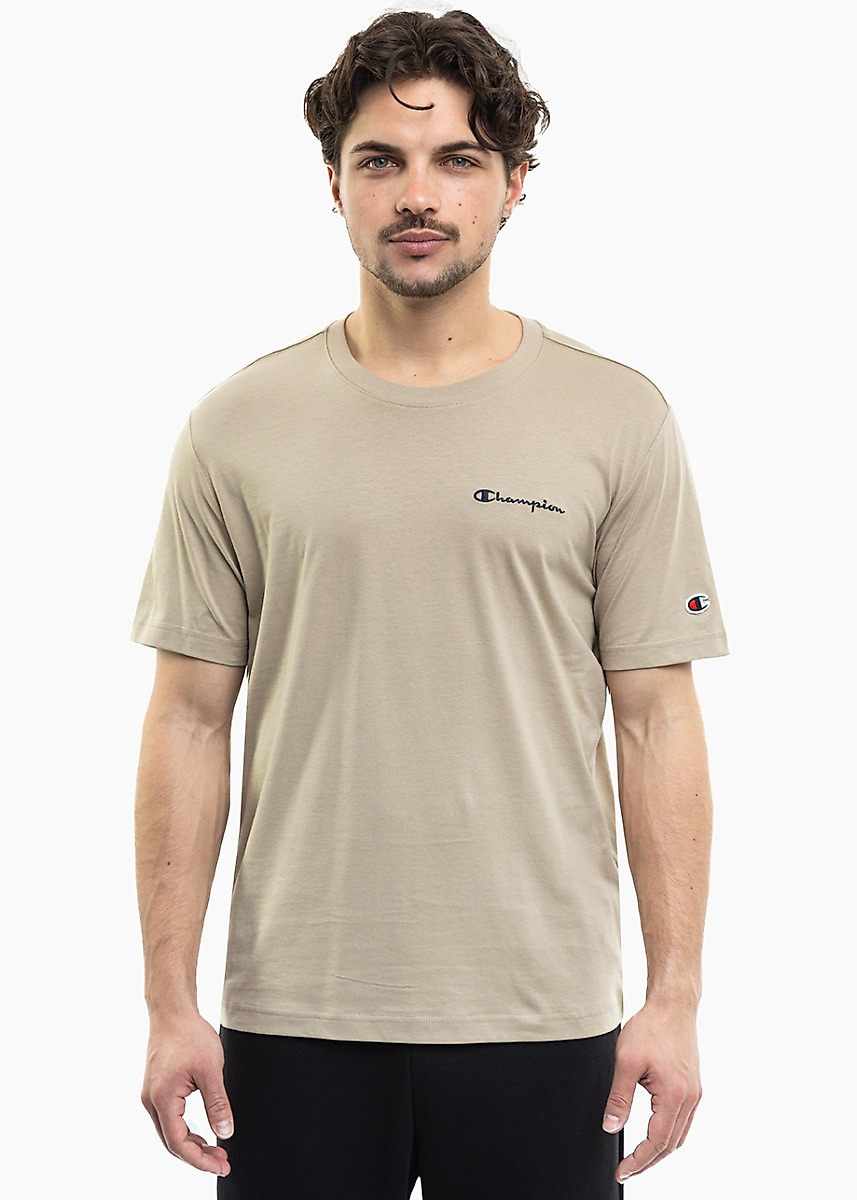Tricou bărbătesc Champion SS Tee bej 221798 MS041