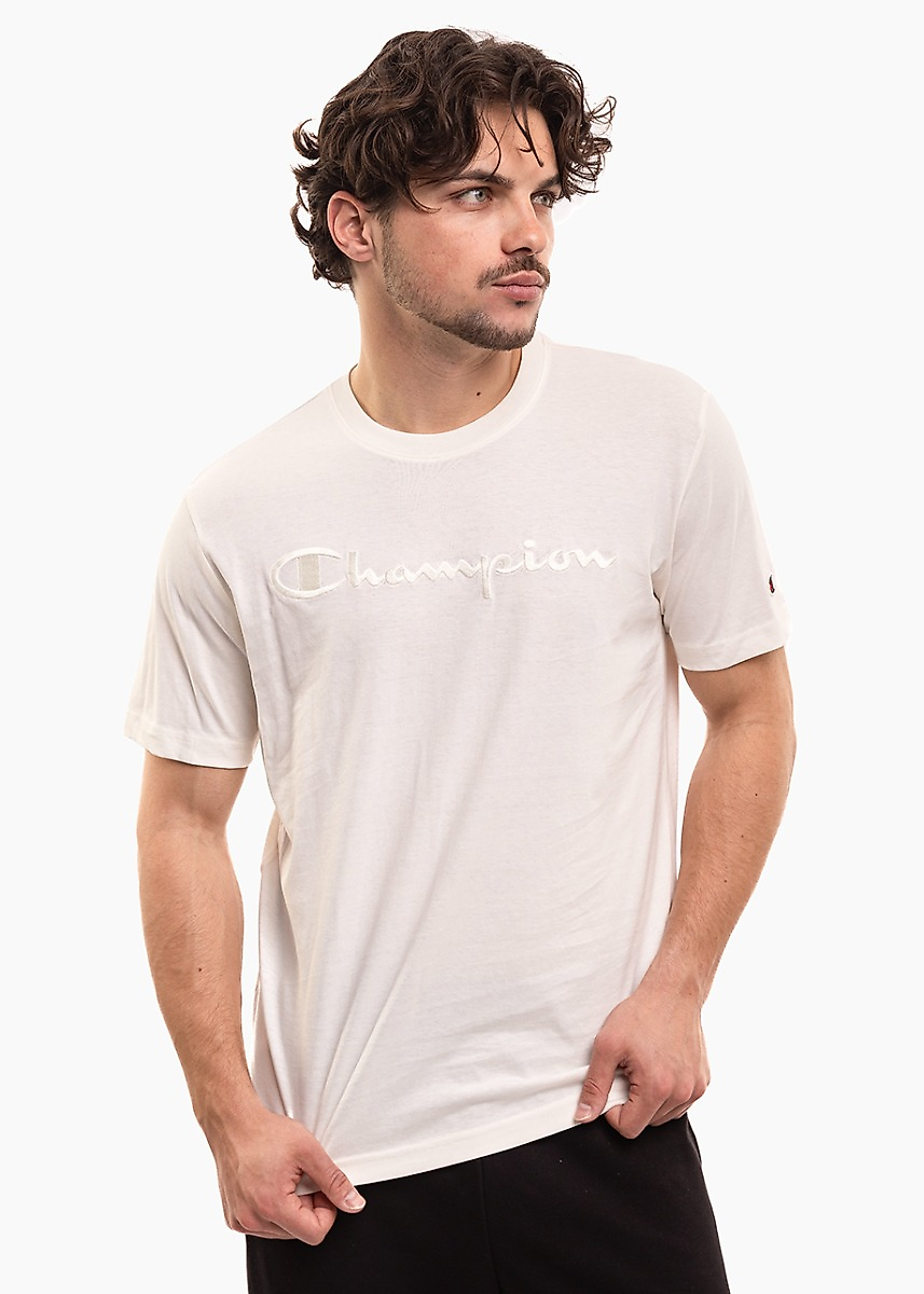 Tricou bărbătesc Champion SS Tee crem 220273 YS084