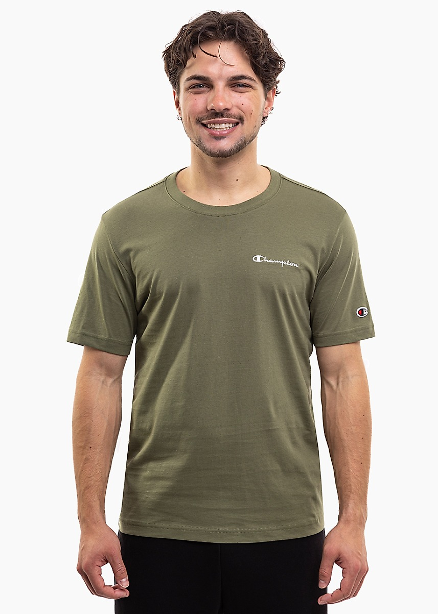 Tricou bărbătesc Champion SS Tee oliv 221798 GS156