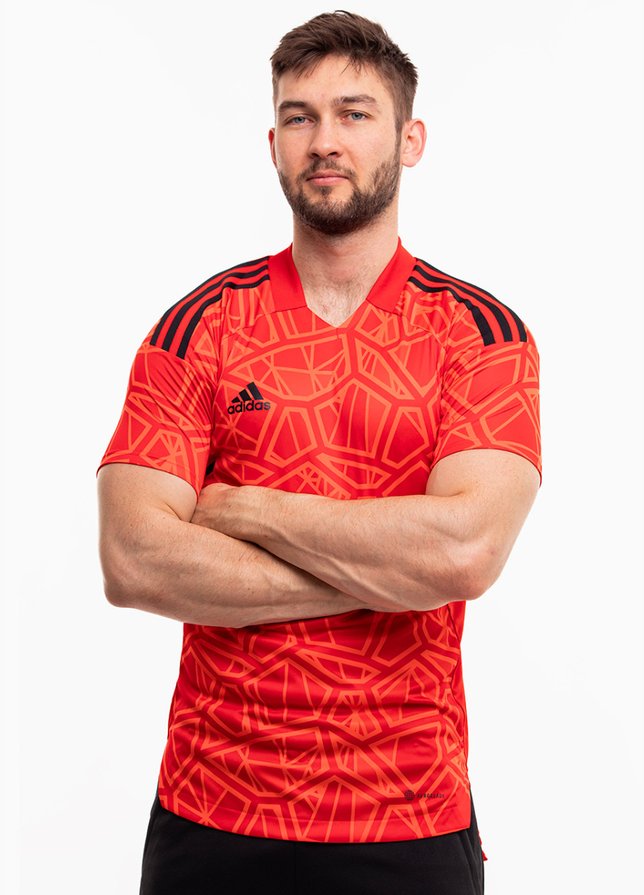 adidas Tricou pentru bărbați Condivo 22 Goalkeeper Jersey Short Sleeve H21238 adidas Tricou pentru bărbați Condivo 22 Goalkeeper Jersey Short Sleeve H21238