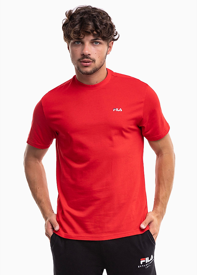 Fila Tricou pentru bărbați Laas Regular Tee FAM0874 30002 Fila Tricou pentru bărbați Laas Regular Tee FAM0874 30002
