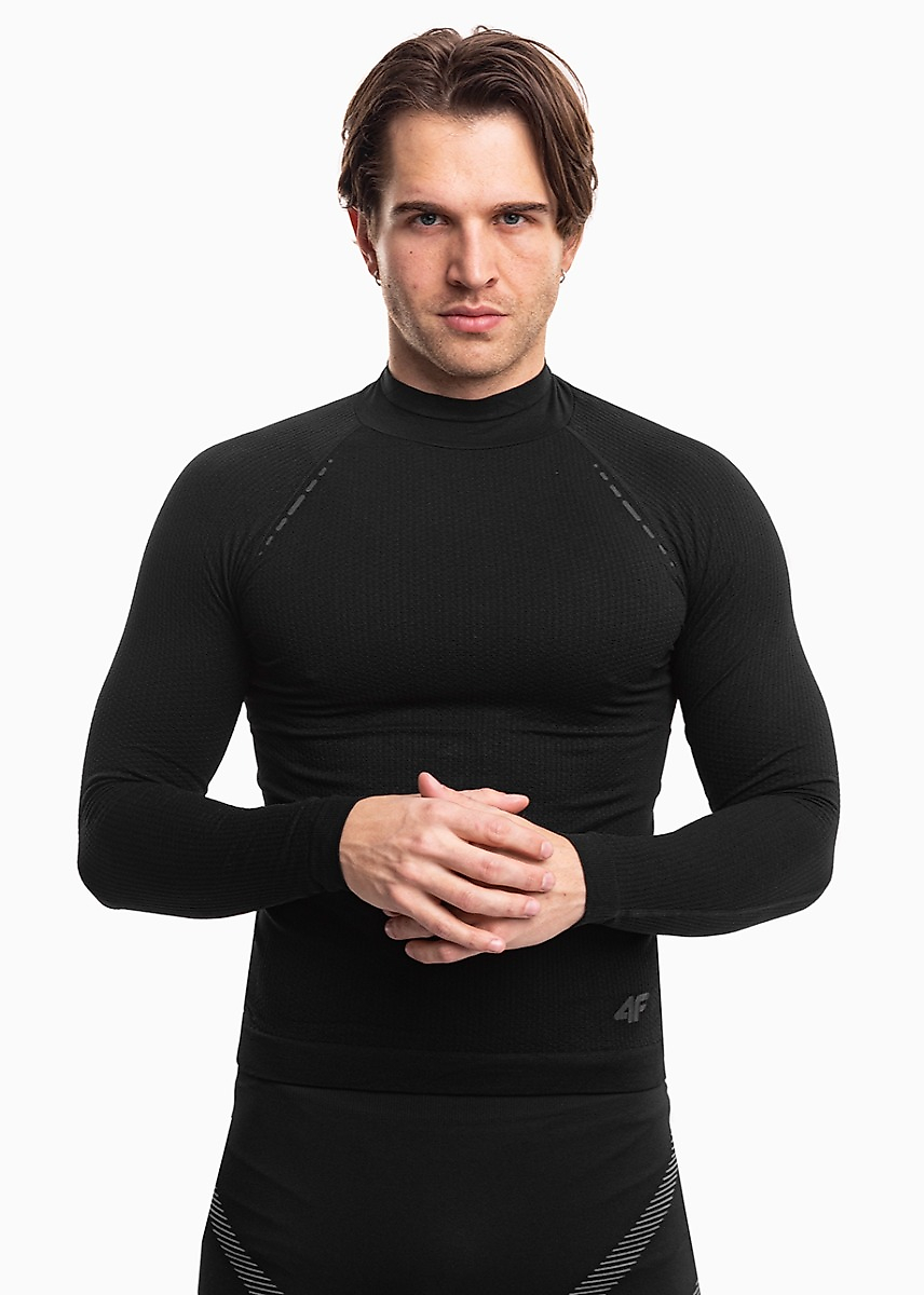 4F Tricou pentru bărbați Longsleeve M417 4FWAW25TFLOM417 20S