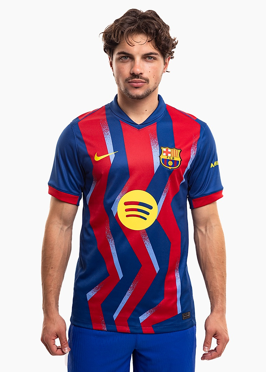 Tricou bărbătesc Nike FC Barcelona Stadium 2025/26 bleumarin-bordo FZ1304 432
