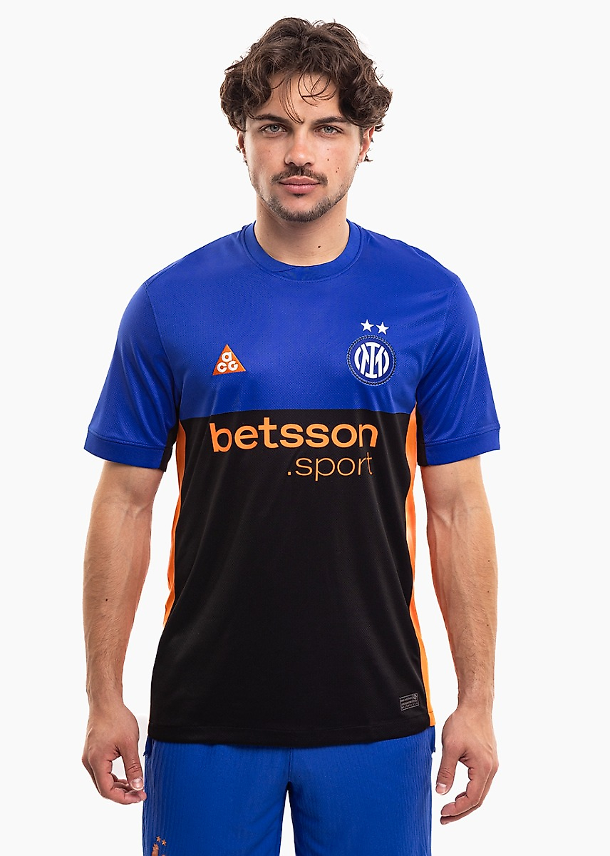 Tricou bărbătesc Nike Inter Mediolan 2026 Stadium SE negru-albastru IM6998 413