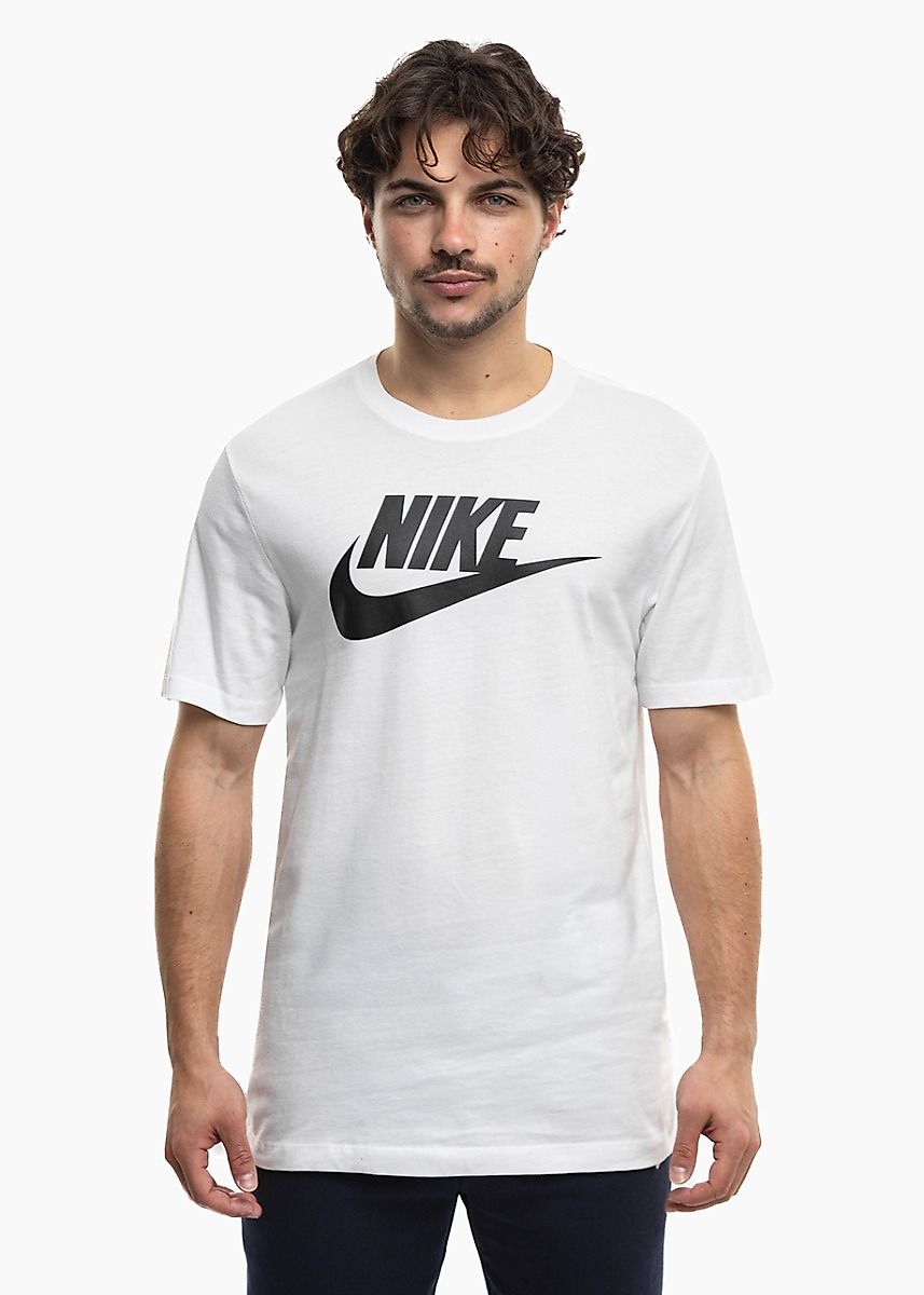 Tricou bărbătesc Nike Tee Icon Futura alb AR5004 101